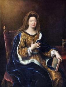 Portrait of Françoise d'Aubigné, Marquise de Maintenon (1635-1719), second wife of Louis XIV of France 