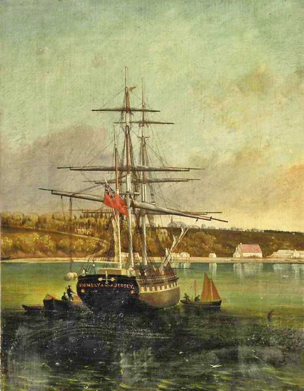 Homely, a Robin and Company barque, by Philip Ouless