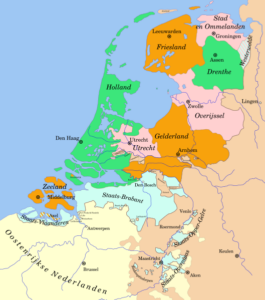 Dutch Republic, by Joostik, CC0, via Wikimedia Commons