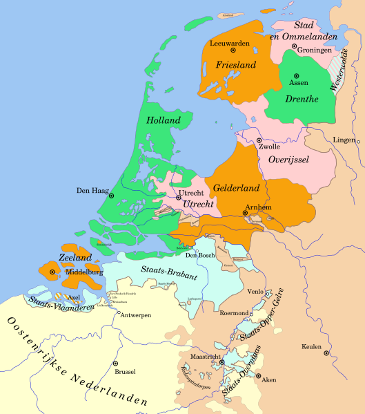 U is for United Provinces – Dutch Republic